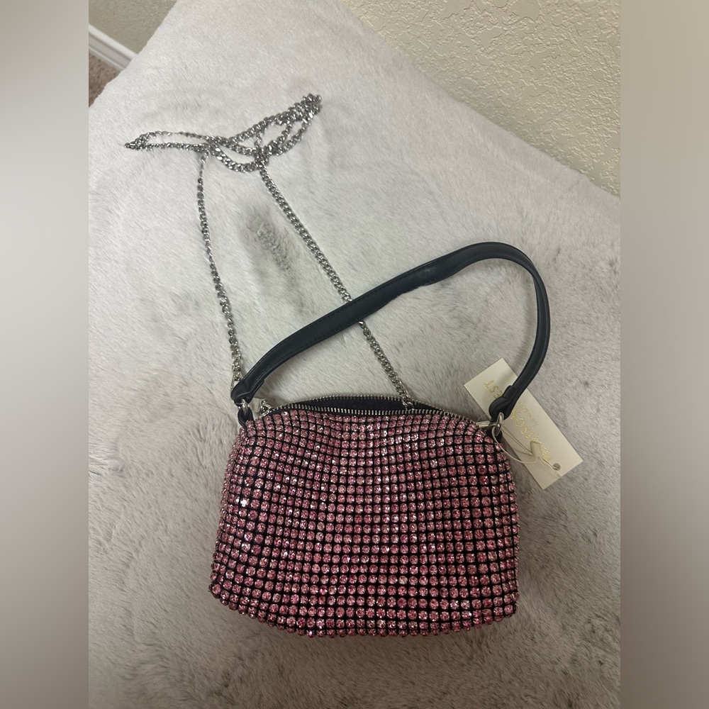 madison west pink crystal bag - Picture 4 of 4
